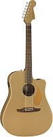 FENDER Redondo Player Bronze Satin WN электроакустическая гитара, цвет бронзовый
