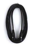AuraSonics XMXF-5B кабель микрофонный XLR(F)-XLR(M), длина 5 метров, цвет черный