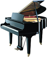 KAWAI GM12G M/PEP Кабинетный рояль, цвет черный полированный, длина 150см, еловая дека 0,98м2, механизм Millennium III