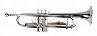 Sebastian STR-435S  Труба полупрофессиональная, строй Bb, лаковое покрытие, 2 сливных клапана, мундштучная трубка томпак, клапаны монель