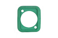 Neutrik SCDP-5 подложка под панельные разъемы XLR D-типа, цвет зеленый