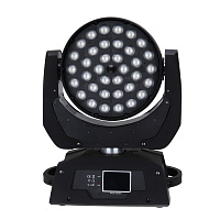 XLine Light LED WASH 3610 Z Световой прибор полного вращения. 36 RGBW светодиодов мощностью 10 Вт, корпус черного цвета