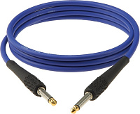 KLOTZ KIK9,0PPBL готовый инструментальный кабель IY106, длина 9м, моно Jack KLOTZ - моно Jack KLOTZ, никель, цвет синий