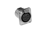 Amphenol AC6AFDZ BULK Панельный разъем XLR, "мама", 6 контактов