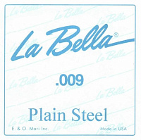 LA BELLA PS009  одиночная струна, толщина 009", сталь