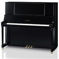 KAWAIK800AS M/PEP Пианино, цвет черный полированный, высота 134 см, цельная еловая дека 1,52м2, механизм Millennium III