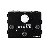 XSONIC XTONE гитарный USB-аудиоинтерфейс с ножным контроллером, поддержка iOS, Windows, Mac, Android