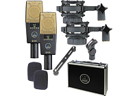 AKG C414XLII / ST подобранная стерео пара студийных микрофонов С414XLII