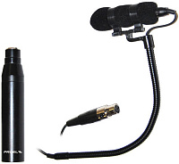 Proel HCS30 миниатюрный конденсаторный кардиоидный микрофон на клипсе, для акустических инструментов, 50 Гц – 16 кГц, шнур 1 м, цвет чёрный