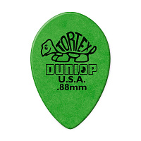 Dunlop 423R088 Tortex Small Teardrop 36Pack  медиаторы, толщина 0,88 мм, 36 шт.