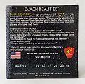 DR BKE-10 струны для электрогитары, калибр 10-46, серия BLACK BEAUTIES™