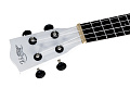 Kaimana UK-21 WHS Укулеле сопрано, цвет бело-розовый
