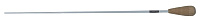 PICK BOY BATON Model D дирижерская палочка 35 см, белый карбон, пробковая ручка