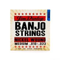 DUNLOP DJN1023 Banjo Nickel Medium  Nickel 10-23 струны для банджо, никелированная сталь