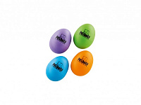 MEINL NINOSET540-2  набор разноцветных шейкеров-яиц, 4 шт, материал: пластик