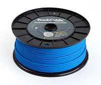Rockcable RCL10301 D6 BL  кабель микрофонный балансный, витой медный экран, диаметр 6 мм, синий