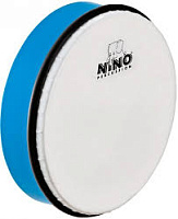 MEINL NINO45SB  бубен (ручной барабан) 8" с колотушкой синий, мембрана пластик