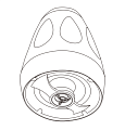 SVS Audiotechnik BWS-60W Всепогодная трансляционная акустическая система, цвет белый