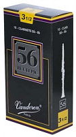 Vandoren 56 Rue Lepic 3.5+ (CR5035+) 10-pack трости для кларнета Bb №3.5+, 10 шт.