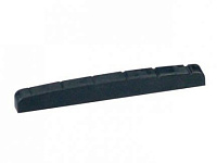 Hosco H-NTC-5  Верхний порожек для гитары, с прорезями, карбон, 41.5x5.2x3.5 мм