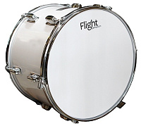FLIGHT FMT-1410WH Маршевый барабан (тенор). В комплекте палочки и ремень для барабана.Размер: 14'x10'. Цвет: белый.Состав: пластик, металл, нейлон.