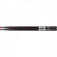 VIC FIRTH N5ANB  барабанные палочки (черного цвета), тип 5A с нейлоновым наконечником, материал - орех, длина 16", диаметр 0,565", серия NOVA