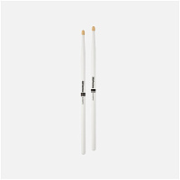 PRO MARK TX5BW-WHITE палочки 5B, орех, деревянный наконечник, цвет белый