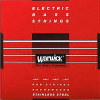 Warwick 42210 ML 4  струны для бас-гитары Red Label 40-100, сталь