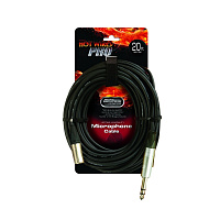 OnStage MC-20NNA  инструментальный кабель, 6.3 мм джек стерео  XLR M ("папа"), Neutrik, длина 6.1 метра