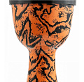 TERRIS DPC-10 URBAN Dune  джембе, пластик, 10" (25 см) - 20" (50 см), оранжевый с черным