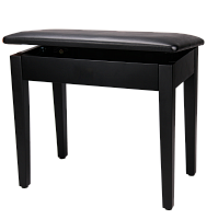 Xline Stand PB-48 Black Банкетка, высота 48 см, размеры сиденья 55.5х33 см, максимальная нагрузка 100 кг