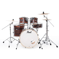 Pearl DMP925S/C828 ударная установка из 5-ти барабанов, цвет Matte Dark Walnut 