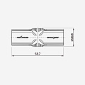 ROXTONE RA3XMM Переходник XLR "папа" - XLR "папа"