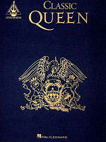 HL00690003 - Classic Queen - книга: гитарные табулатуры на песни группы Queen, 128 страниц, язык - английский