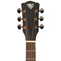 ROCKDALE Aurora D6 C BK Satin акустическая гитара, дредноут с вырезом, цвет черный, сатиновое покрытие