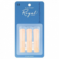 RICO RCB0315 Royal трости для кларнета Bb №1.5, 3 штуки в упаковке