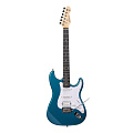 ROCKDALE Stars HSS Tidal Blue Metallic электрогитара, цвет тайдпул металлик, глянцевое покрытие