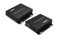 AVCLINK HT-4K70 Комплект: передатчик и приемник сигнала HDMI по витой паре. Вход/выход передатчика: 1 х HDMI/1 х HDMI, 1 х RJ45. Вход/выход приемника: 1 х RJ45/2 х HDMI. Максимальное разрешение 3840 x 2160 @ 60 Гц (4:4:4). Максимальное расстояние 70 м 