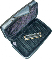 HOHNER Harmonica Case (MZ91150)  кейс для губных гармоник, текстиль, входит 7 гармоник на 10 отверстий