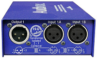 ARX ISO Combiner Пассивный микшер 2х1, трансформаторная развязка балансного сигнала, разъемы XLR