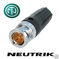 Neutrik NBNC75BLP7 кабельный разъем BNC, Belden 8241, Canare LV-61S, Cordial CVI (CVM) 06-37, Draka 0.6/3.7, Draka 0.6L/3.7
