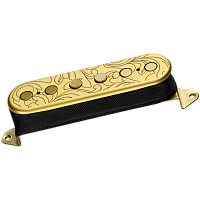 DiMarzio DP288F UtoPIA MIDDLE звукосниматель для электрогитары, сингл, цвет Satin Gold