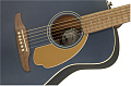 FENDER Malibu Player Midnight Satin электроакустическая гитара, цвет темно-синий