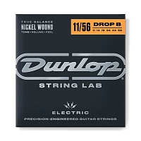 Dunlop DEN1156DB Electric Guitar струны для электрогитары, никель, Drop B, 11-56