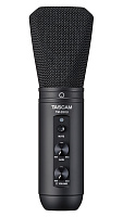 Tascam TM-250U  Универсальный конденсаторный USB микрофон, совместим с PC, Mac, iPad и Android, суперкардиоидный, 20 Гц - 20 кГц
