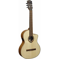 LAG OC-88 CE   классическая гитара с подключением, цвет натуральный