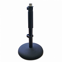 RODE DS1  настольная микрофонная стойка с круглым основанием диам. 147 мм., высота 260 мм..