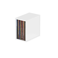 Glorious Record Box White 55  система хранения виниловых пластинок 12" (до 55 шт.), цвет белый