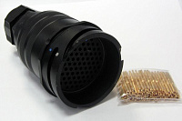 Amphenol MP-4101-85P Разъем аудио серии MP-41, 85 обжимных контактов, штекер на кабель