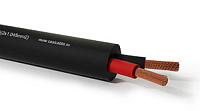 PROCAST Cable SJB 17.OFC.1,045  Профессиональный инсталляционный круглый всепогодный спикерный кабель, 17AWG(2x1,045mm2), доп. PVC изоляция, черный, 52/0,16mm OFC (99,97%) 